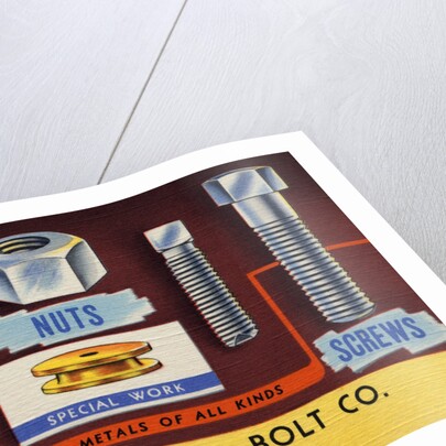 Advertisement for Nuts and Bolts by Anonymous