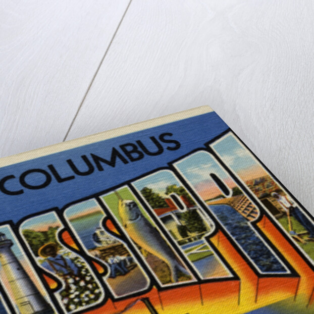 Greeting Card from Columbus, Mississippi by Anonymous