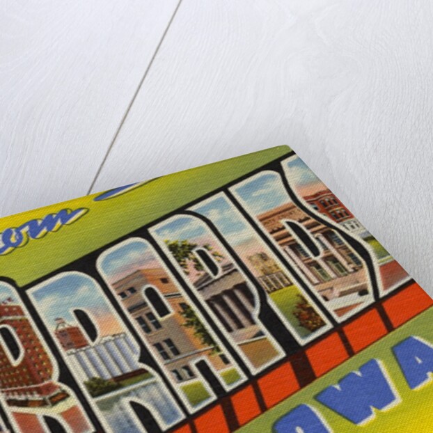 Greeting Card from Cedar Rapids, Iowa by Anonymous