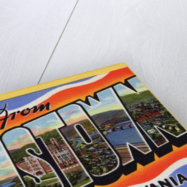 Greeting Card from Johnstown, Pennsylvania by Anonymous