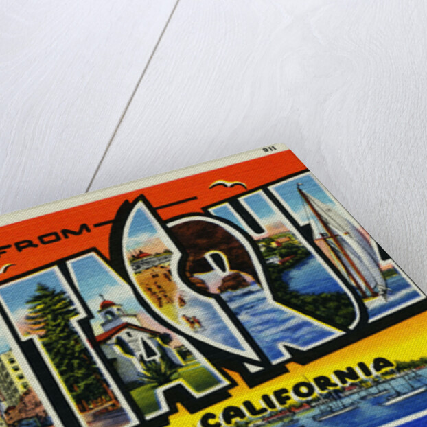 Greeting Card from Santa Cruz, California by Anonymous