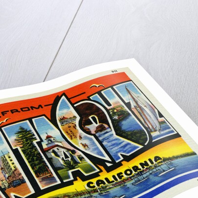 Greeting Card from Santa Cruz, California by Anonymous
