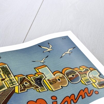 Greeting Card from Two Harbors, Minnesota by Anonymous