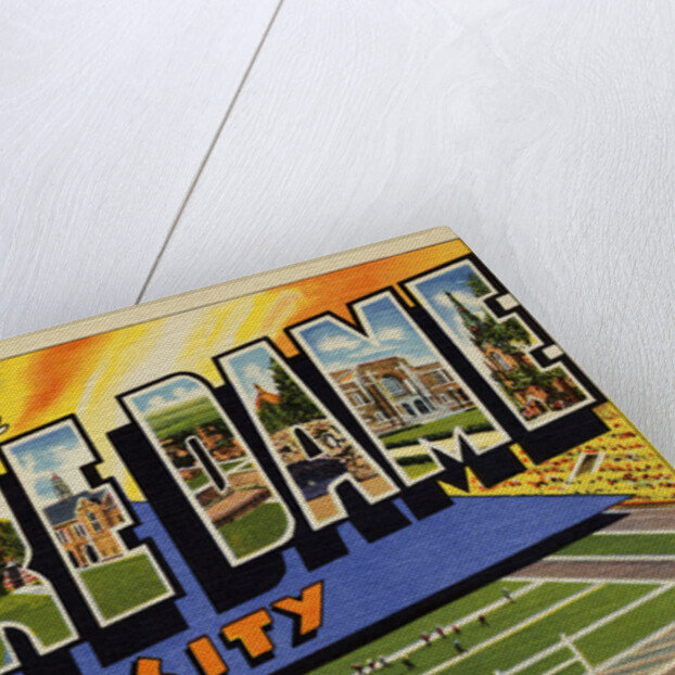 Greeting Card from Notre Dame University by Anonymous