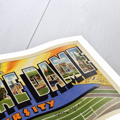 Greeting Card from Notre Dame University by Anonymous