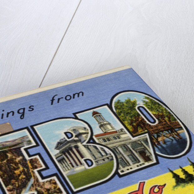 Greeting Card from Pueblo, Colorado by Anonymous