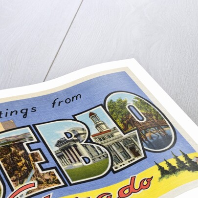 Greeting Card from Pueblo, Colorado by Anonymous
