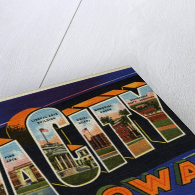 Greeting Card from Iowa City, Iowa by Anonymous