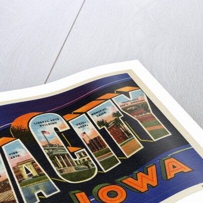 Greeting Card from Iowa City, Iowa by Anonymous