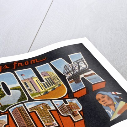 Greeting Card from Sioux City, Iowa by Anonymous