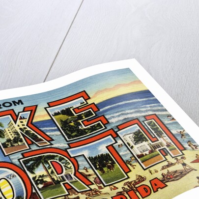 Greeting Card from Lake Worth, Florida by Anonymous
