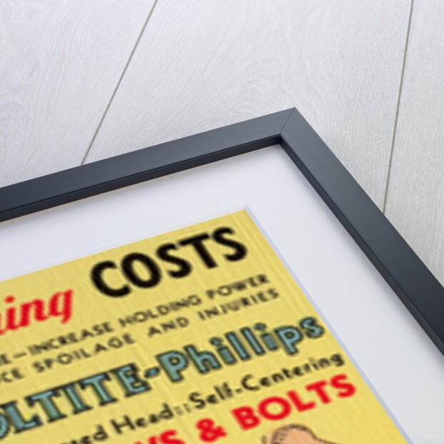 Postcard Advertisement for Continental Screw Company by Anonymous