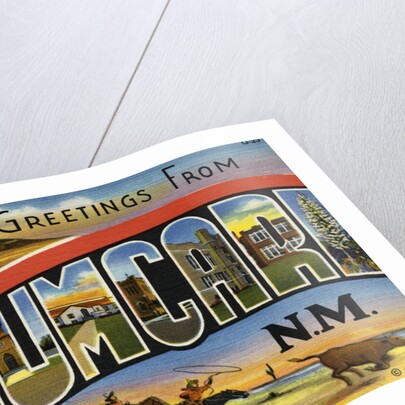 Greeting Card from New Mexico by Anonymous