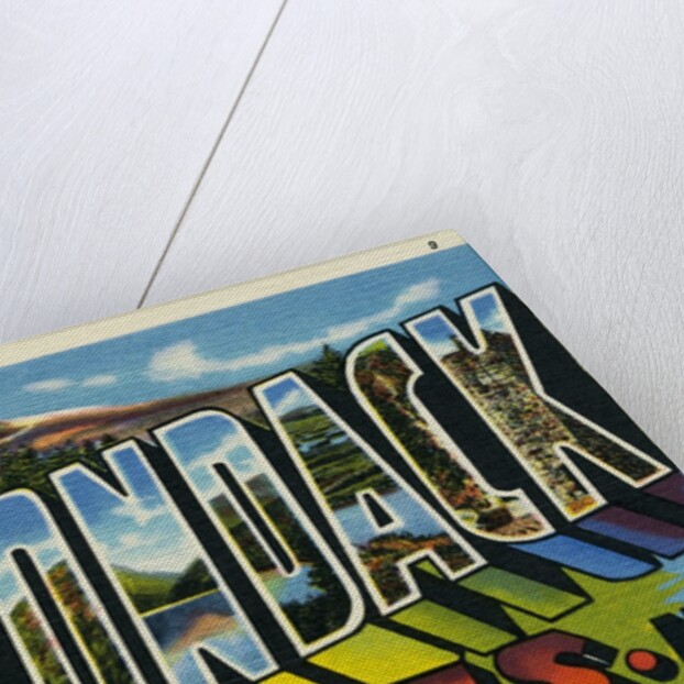 Greeting Card from the Adirondack Mountains by Anonymous