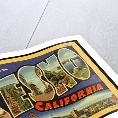 Greeting Card from California by Anonymous