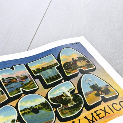 Greeting Card from New Mexico by Anonymous