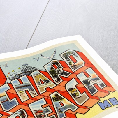 Greeting Card from Old Orchard Beach by Anonymous