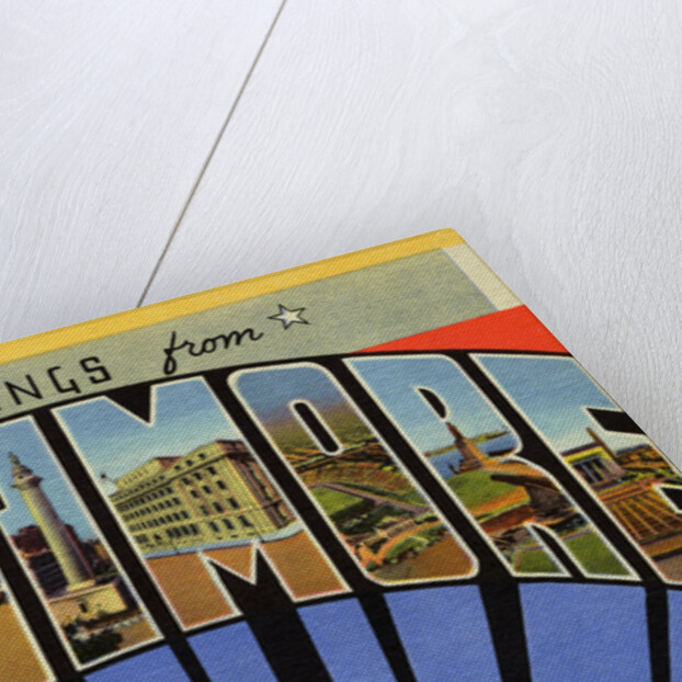 Postcard of Baltimore, Maryland by Anonymous