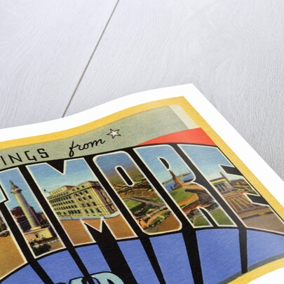 Postcard of Baltimore, Maryland by Anonymous