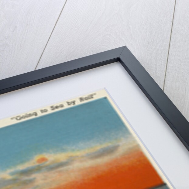 Postcard of Train Crossing Great Salt Lake by Anonymous