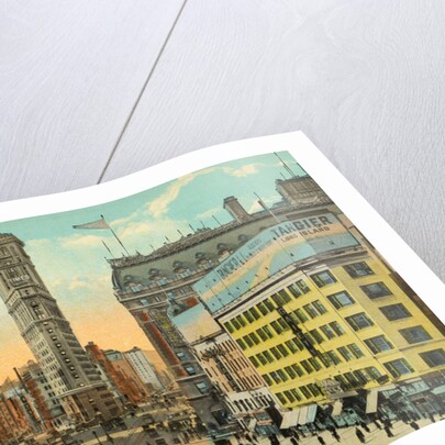 Postcard of Longacre Square by Anonymous