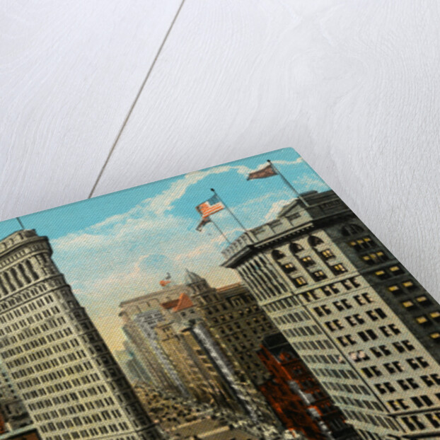 Postcard of Fifth Avenue and Flat Iron Building by Anonymous