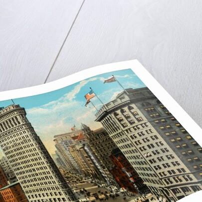 Postcard of Fifth Avenue and Flat Iron Building by Anonymous