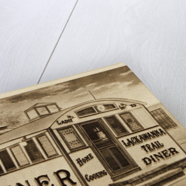 Postcard of the Lackawanna Trail Diner by Anonymous