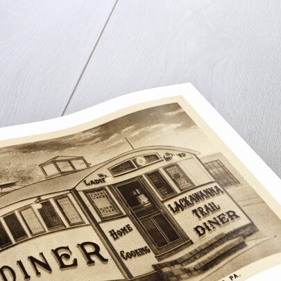 Postcard of the Lackawanna Trail Diner by Anonymous