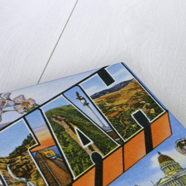 Postcard of Greetings from Utah by Anonymous