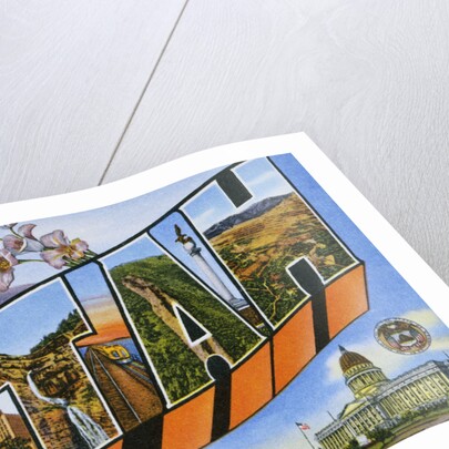 Postcard of Greetings from Utah by Anonymous