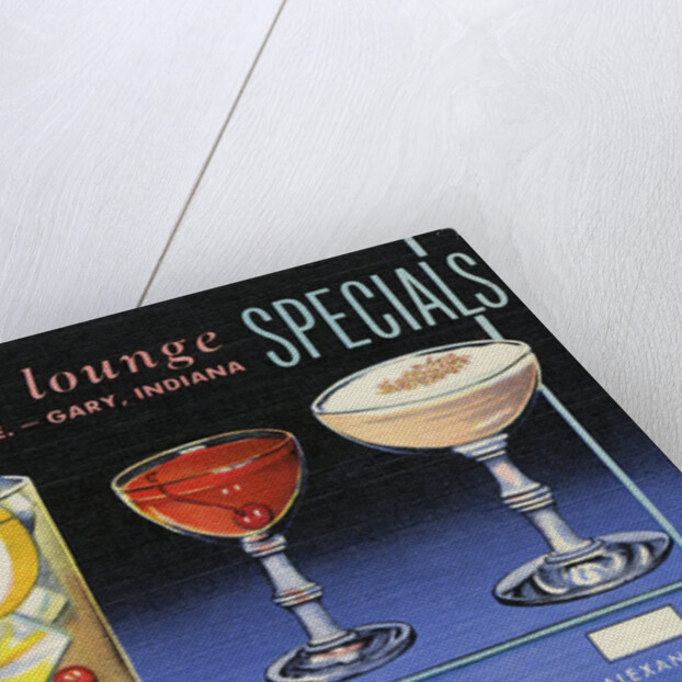 Flamingo Lounge Specials Menu and Drinks Card by Anonymous