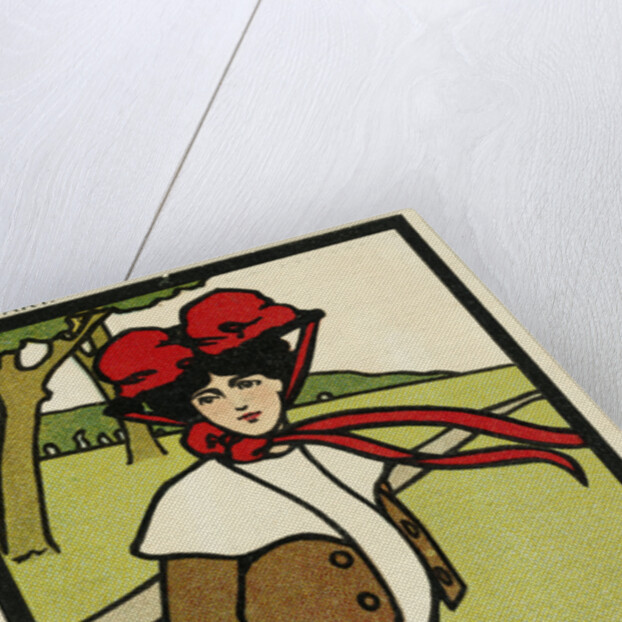 Modern Art: Springtime Postcard by Anonymous