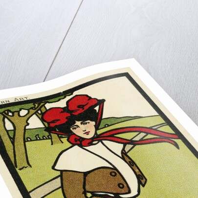 Modern Art: Springtime Postcard by Anonymous