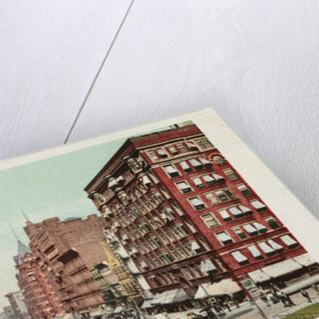 Superior Street, Cleveland, O. Postcard by Anonymous