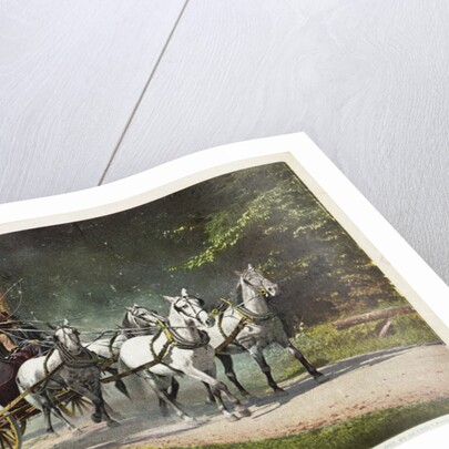 An Adirondack Mountain Stage Postcard by Anonymous