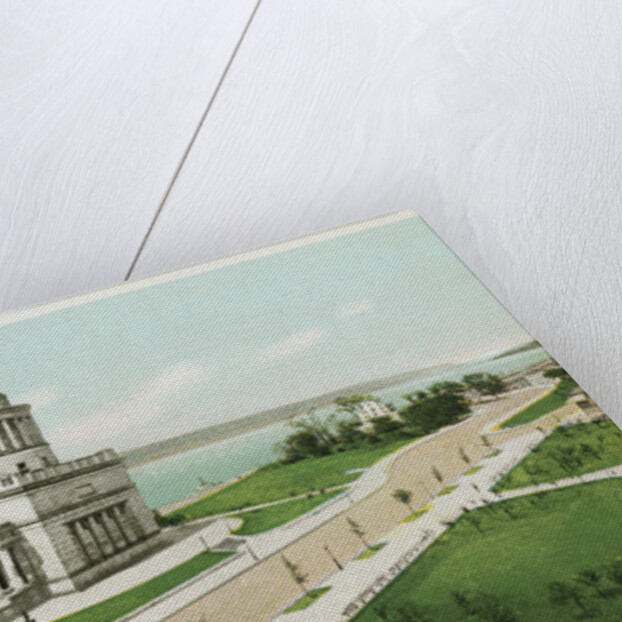 Grant's Tomb, Riverside Drive and Hudson River, New York Postcard by Anonymous
