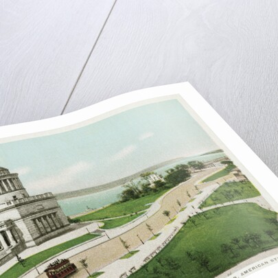 Grant's Tomb, Riverside Drive and Hudson River, New York Postcard by Anonymous