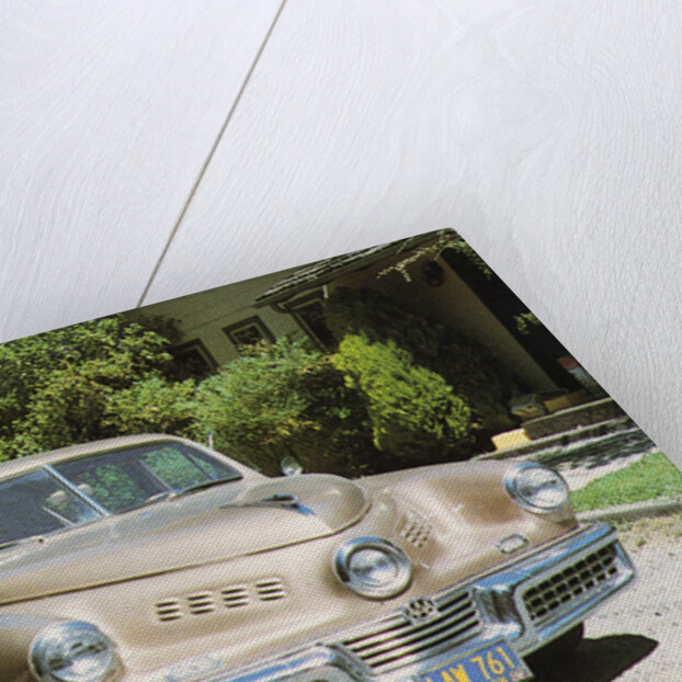 Postcard of a Wonder Car Made by Preston Tucker