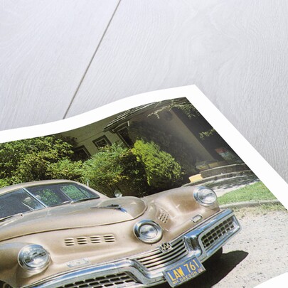 Postcard of a Wonder Car Made by Preston Tucker