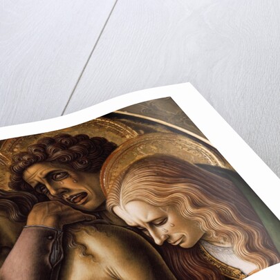 Detail of Pieta by Carlo Crivelli