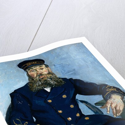 Portrait of Joseph Roulin by Vincent Van Gogh