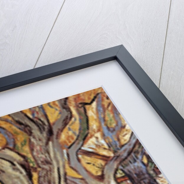 Road Menders in a Lane With Heavy Plane Trees by Vincent Van Gogh