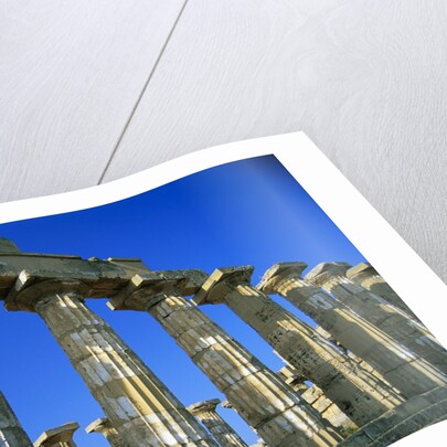Greek Temple Ruins by Anonymous