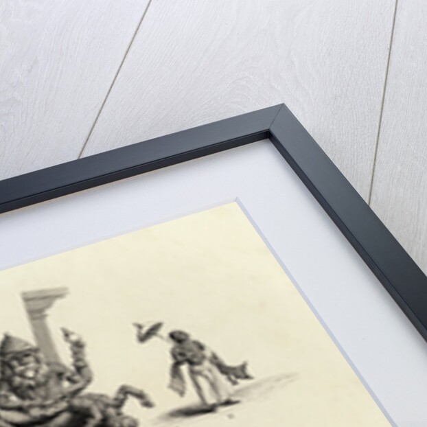 Engraving of the Ten Avatars of Vishnu by Anonymous