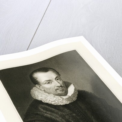 Engraved Portrait of Jacques-Auguste de Thou by Anonymous