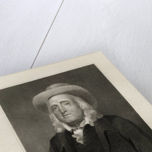 Engraved Portrait of Jeremy Bentham by Anonymous