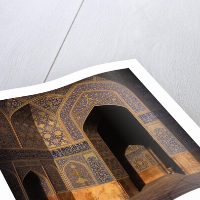 Interior of Masjed-e Imam Mosque by Anonymous