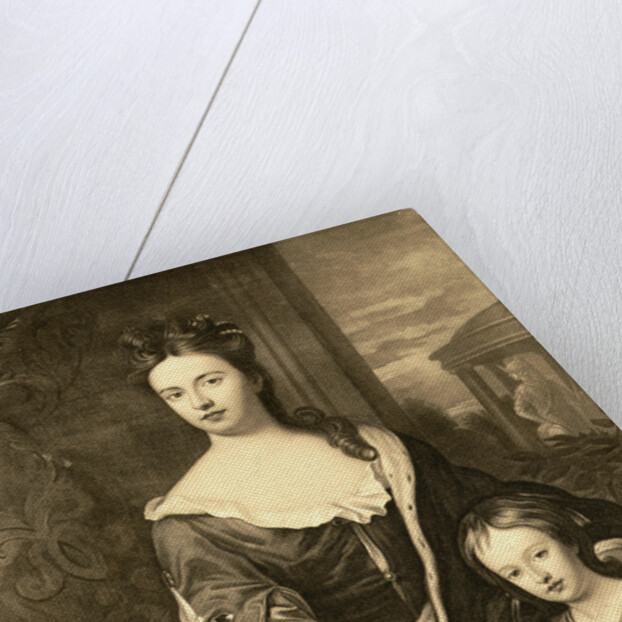 Portrait of Queen Anne and Her Son William, Duke of Gloucester by Michael Dahl