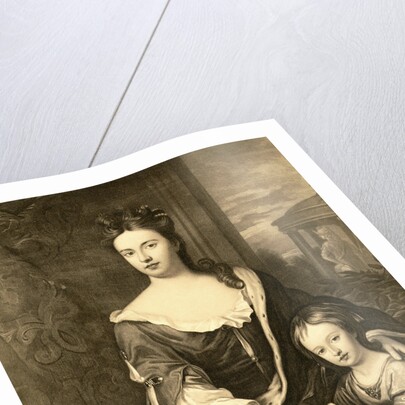 Portrait of Queen Anne and Her Son William, Duke of Gloucester by Michael Dahl